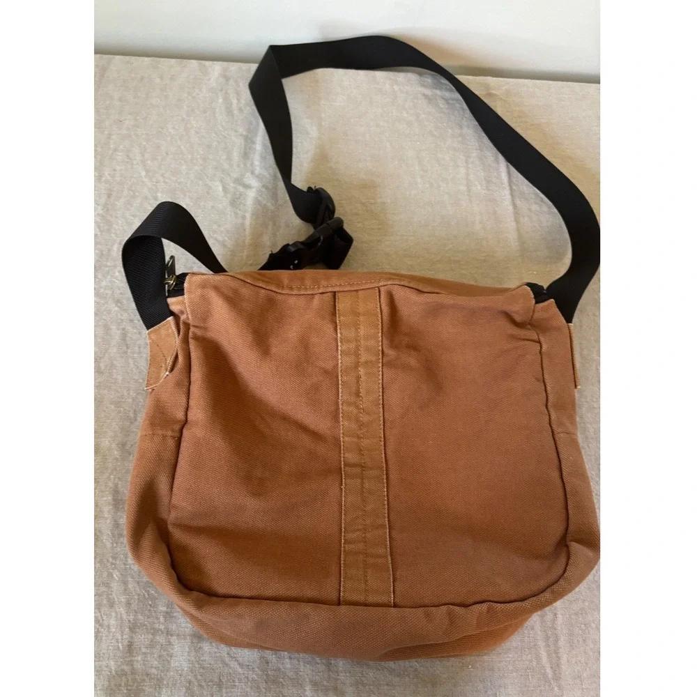 Carhartt Canvas Crossbody Bag Hamilton Brown Utility Messenger Shoulder Bag